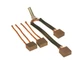 New Premium Class Brush Set fits Warn Winch 12 Volt Motor Applications MBJ4401