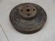 VINTAGE V BELT ENGINE PULLEY  dual grove waterpump cooling system used