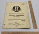 MASSEY-FERGUSON - SHOP MANUAL No. MF-32 - I&T Shop Service - listing #4597