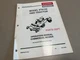 Ransomes Bob-Cat XT6100 Rotary Mower Operator's Manual Turfcat Out-Front 4WD