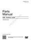 Caterpillar Cat 420D Backhoe Loader Parts Catalog Manual SEBP3509