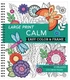 Calming Coloring Book For Adults 31 Pages Sea Shells Flowers Mandalas Feathers