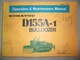 KOMATSU D155A-1 TRACTOR DOZER OPERATION & MAINTENANCE BOOK MANUAL S/N 19001-UP