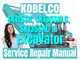 Kobelco Excavator SK115SR SK135SRLC SK135SRL-1E Service Repair Manual