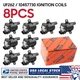 8x Ignition coil For Chevy Silverado 1500/3500 Classic V8 Engine, UF262 10457730