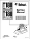 Bobcat T180 Turbo T180 Turbo High Flow Service Repair Manual, Workshop Manual