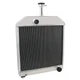 Heavy Duty 4-Row Cooling Radiator for Ford Tractor 445D 455C 555C 555D 655C