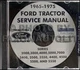 Ford Tractor 2000-7000 Shop Manual CD 1965 1966 1967 1968 1969 1970 Repair