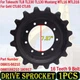 Sprocket 9 Bolt 16 Teeth For Takeuchi TL8 TL230 Mustang MTL16 MTL316 Gehl CTL60