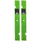 LawnRAZOR Blade for Scag SMTC-40 SR-18B ST-11B 482129 Notched High Lift 2 Pack