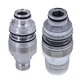 Flat Face Coupler Kit 6679837 6680018 for Bobcat 753 S175 S300 S250 T140 TL360