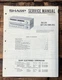 Sony SA-25 ST-25 SM-25 Amplifier / Receiver  Service Manual *Original*