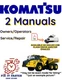KOMATSU HM300-1L ARTICULATED DUMP TRUCK OPERATORS OWNERS SERVICE MANUAL PDF USB