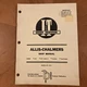 Allis Chalmers D21, Two Ten, Two Twenty I & T Shop Manual
