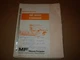 Massey Ferguson MF 8450 Combine Parts Manual , issued 1989