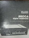 Fluke Model 8000A Digital Multimeter Instruction Manual 347906 September 1974 #3