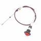 Throttle Cable, Case 680K,680L,780C,780D Backhoes, Replaces D136064