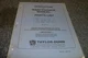 Taylor Dunn B 2-38 2-48 Utility Cart Maintenance Operator Parts Manual 83412 xz