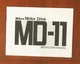 NIKON MD-11 INSTRUCTION BOOK/43775