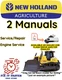 NEW HOLLAND D150B CRAWLER DOZER SERVICE ENGINE REPAIR SHOP MANUAL PDF USB
