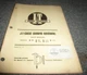 I&T J.I. Case David Brown 1210 1212 Tractor Shop Service Repair Manual C-31 xz