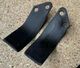 King Kutter Tiller Tines, blades 1 ea RH & LH, for TG & TG-G tillers 505002