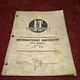 International Harvester Series Hydro 100, 1466, 1566, 1468, 1568, Shop Manual