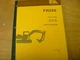 Fiat-Allis FH200 Excavator Parts Catalog Manual 73157997