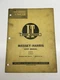 Vintage Massey-Harris Shop Manual No. MH-6A I&T Shop Service