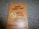 Caterpillar Cat Model D8800 Power Unit Parts Catalog Manual Book S/N 5E5 & 4H3