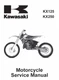 Kawasaki KX125 KX250 Service Manual 1999 2000 2001 2002 Repair Workshop Manual