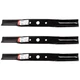 3PK Oregon Lawn Mower Blades for Woods 72" PRD7200 RD72 RD7200 91-585