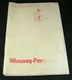 Original Massey Ferguson MF 300 Series Farm Tractor Operator Maintenance Manual
