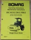 BOMAG BW 145 D-3 DH-3 PDH-3 COMPACTOR OPERATION & MAINTENANCE BOOK MANUAL