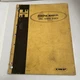 HYSTER Service Manual D89C Towing Winch, #2576