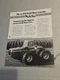 WHITE 4-270 FIELD BOSS TRACTOR SINGLE SHEET BROCHURE 1982