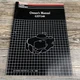 1988 Honda GXV340 Engine Owner&rsquo;s Manual