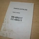SUMITOMO Excavator ISUZU BB CC-6BG1T DIESEL ENGINE parts manual catalog book TRB