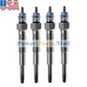 4 x Glow Plug 18536-6060 185366060 for Kubota Mazda Shibaura 172-4585 1992825C1