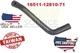 16511-12810-71 UPPER RADIATOR HOSE TOYOTA FORKLIFT 42-6FGU15 ~18  42-6FGCU25
