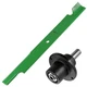 72" Deck Spindle w/High Lifter Blade for Scag STT72A SW-17KA SWZ-17KA 461663