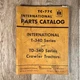 TC-77C International Parts Catalog T-340 and TD-340 Series Crawler Tractors