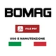 BOMAG BW 135 AD Vibrating Roller Maintenance Use Manual Instruction Booklet CD