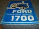 Ford 1700 Compact Utility Tractor Owner Operator Manual User Guide xz