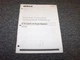 Caterpillar C10 C12 Diesel Truck Engine Operating & Adjusting Service Manual