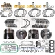 Overhaul Rebuild Kit For Isuzu Case Kobelco 4LE2 CX75 CX80 SK75SR SK70SR-2
