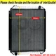 RADIATOR FOR KOMATSU EXCAVATOR PC200-6 PC210-6 PC220-6 6D95 Engine #20Y-03-21710