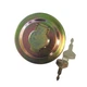 2444R1047 Fuel Cap w/ 2 keys fits Kobelco SK25SR SK30SR SK35SR SK120III SK135 
