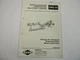 Kuhn GMD44 Giromower spare parts list spare parts catalogue parts list 1983