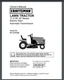 Craftsman Lawn Tractor 917.273140 Owner parts Manual 60 pages comb bound